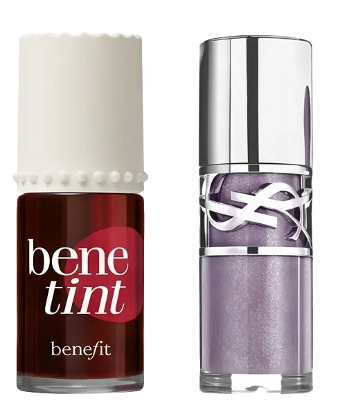 مقایسه تینت Benefit Benetint و روغن لب YSL Loveshine
